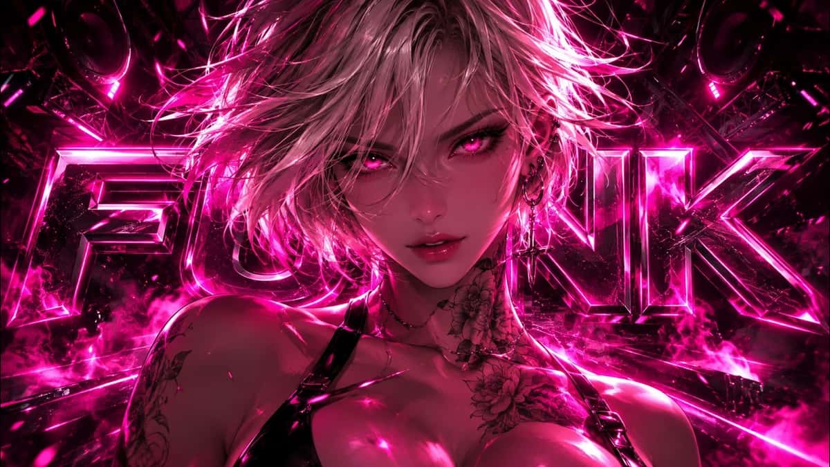 FUNK MANDALA (SLOWED) by dj Samir, Zericxxn, Nulteex – cover of the 4K visual