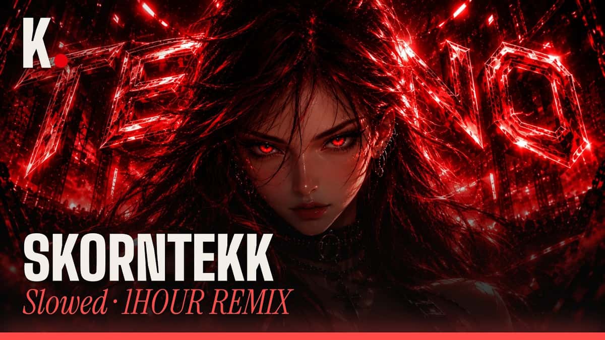 SKORNTEKK (Slowed) by Vincce – cover of the 4K visual