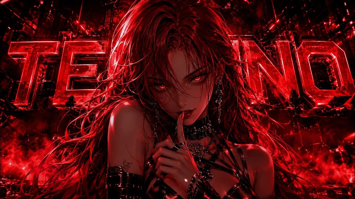 BLACK WIDOW [HARDSTYLE] · Anika · DRØOM · HEroN | #techno #technomusic